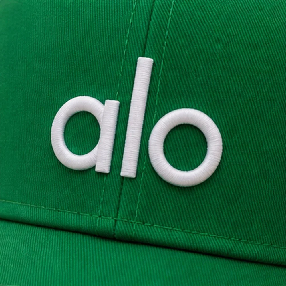 ALO Yoga Green Golf Baseball Cap Hat Sporty